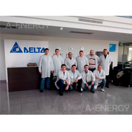 Повышение квалификации на заводе Delta Energy Systems