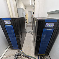 Поставка двух ИБП ONTEK TM120 для производственного оборудования с режимом рекуперации энергии