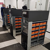 Обслуживание трёх ИБП ABB серии PowerScale мощностью 30 и 40 кВА