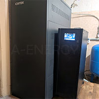 Поставка ИБП ONTEK PM20 на 20 кВА для питания загородного дома с автономией 1 час